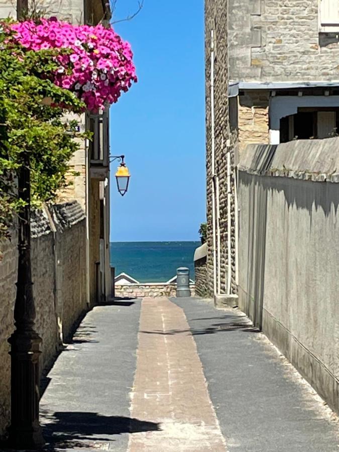 Saint-Aubin-Sur-Mer: Bel Appartement Traversant Zewnętrze zdjęcie